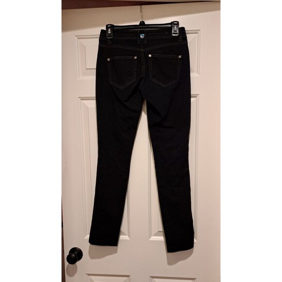 Kuhl Pants Women's 2 Short Skinny Navy-Blue Contour Stretch Waist Ankle Neutral - Picture 2 of 16